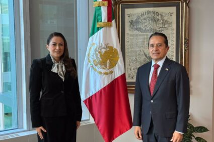 TERE JIMÉNEZ FORTALECE EN CANADÁ VÍNCULOS DE COOPERACIÓN PARA ABRIR NUEVAS OPORTUNIDADES PARA AGUASCALIENTES