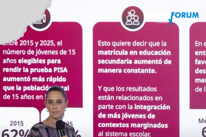 Sheinbaum asegura que la prueba PISA reconoce avances de la Nueva Escuela Mexicana