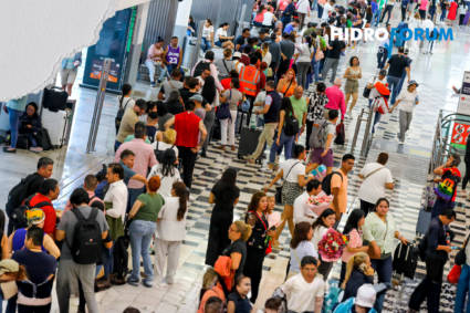 México registra caída de turistas internacionales que se hospedan en el país durante julio