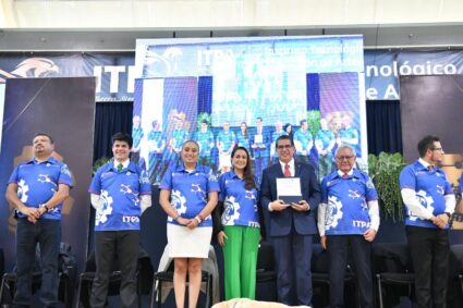 TERE JIMÉNEZ DESTACA SU COMPROMISO CON LA EDUCACIÓN DURANTE EL 18.º ANIVERSARIO DEL INSTITUTO TECNOLÓGICO DE PABELLÓN DE ARTEAGA