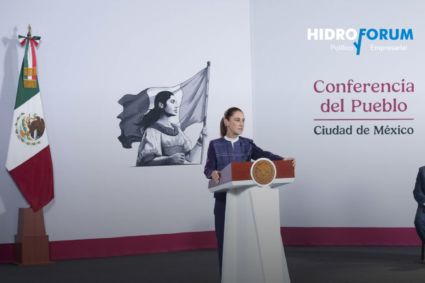 Marina ya produce drones en México, informa Sheinbaum
