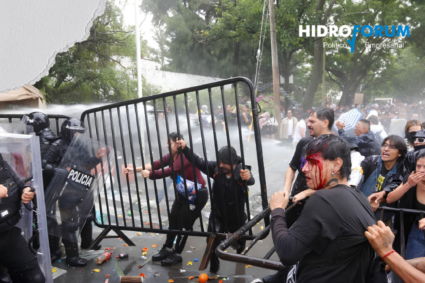 Siete detenidos por protesta contra el agua en Guadalajara son trasladados a Puente Grande
