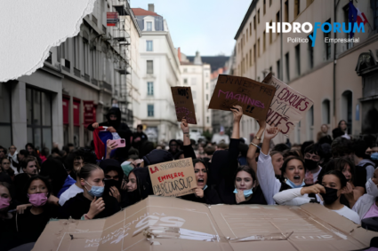 Estudiantes franceses mantienen protestas por falta de recursos educativos