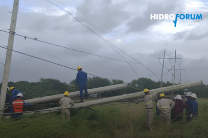 CFE restablece 94.61% del servicio eléctrico tras afectaciones por frente frío