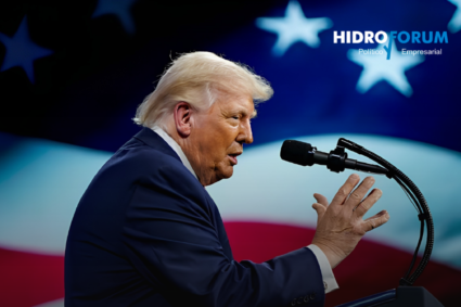 Trump narra entre burlas la llamada de Sheinbaum por el cambio a Golfo de América