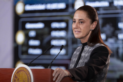 Sheinbaum descarta desgaste de Morena durante aniversario del partido
